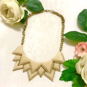 Nude Statement Necklace💛